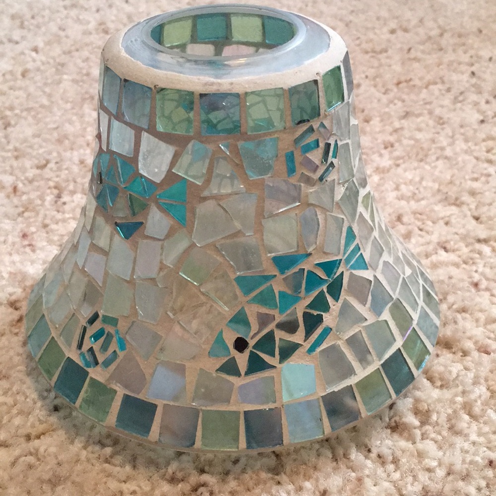 Yankee Candle Glass Candle Topper